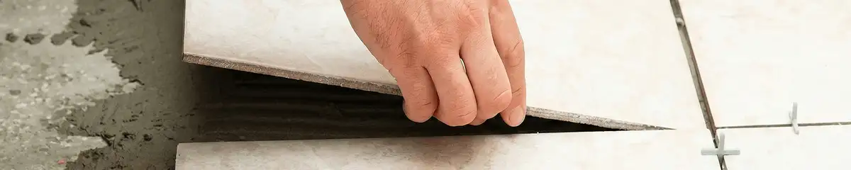 Professional installing ceramic tile floors in Baltimore, MD